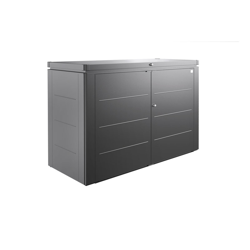 Biohort Highboard 200 7 ft. W x 3 ft. D Galvanized Steel Garage Shed