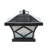 Solar Powered Integrated LED Post Cap Light Set of 2 for 4x4 Posts, Outdoor Fence Deck Lighting