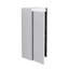 Armoire latérale de salle de bain 12 po, portes à fermeture douce, conception à fixation flottante (emballage KD)-1432725879