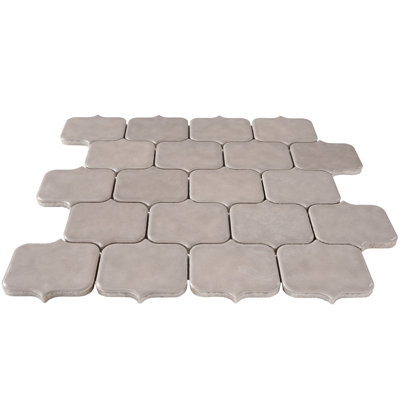 2.65" x 2.75" Porcelain Mosaic Wall & Floor Tile
