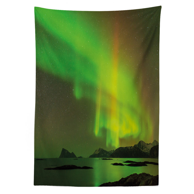 Aurora Borealis Tablecloth, 90" x 60"