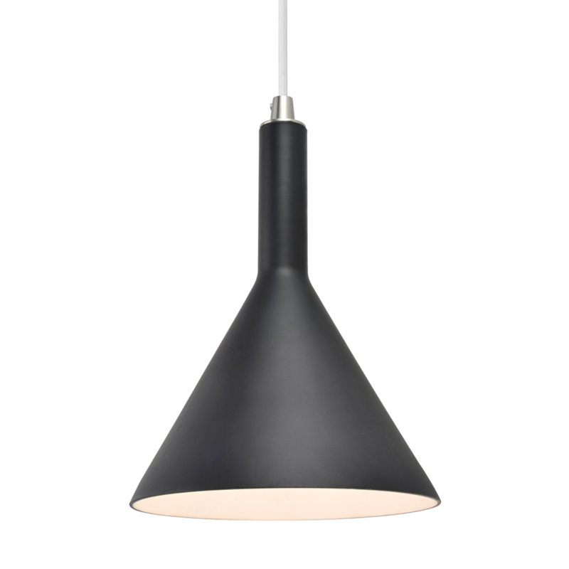 Luminaire suspendu conique 1 lumière