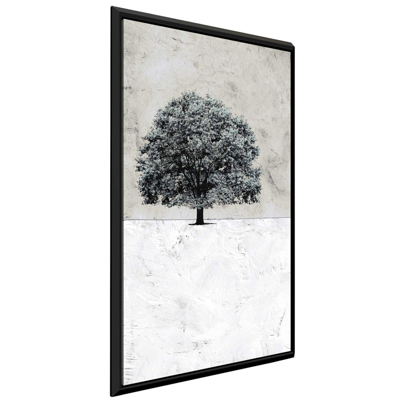 «Old Black Tree», reproduction de peinture acrylique sur toile encadrée, H 33,5 po x l 21,5 po x P 2 po