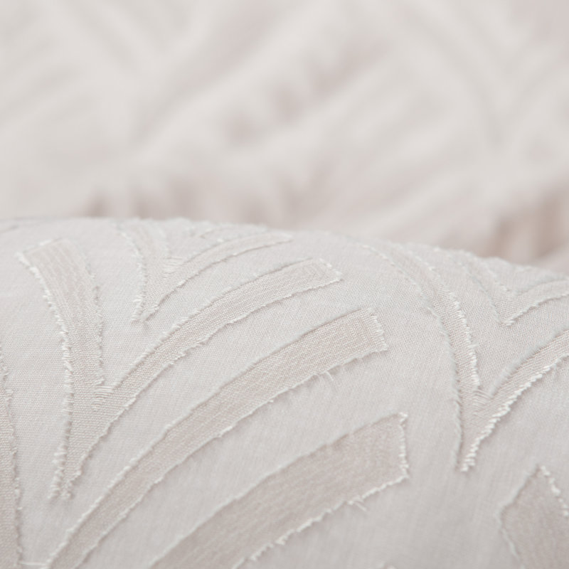 Ensemble de rideaux semi-transparents avec passe-tringle Craigmont, L 52 po x L 108 po, Taupe