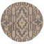 Tapis brun en jute / sisal tissé à plat Augst-233295766