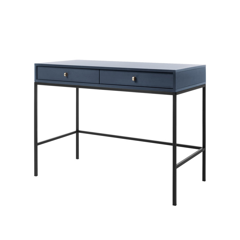 Hankey 104 cm W Console Table, Navy blue