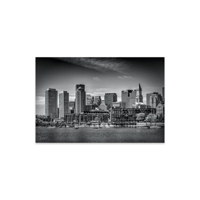 Boston Skyline, North End et quartier des affaires par Melanie Viola - Peinture