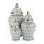Pot à gingembre en porcelaine Batheaston avec accents dorés et design décoratif élégant-86741842