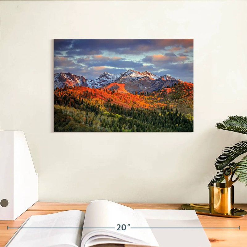 " Wasatch Mountain ", 8" H x 12" W x 1" D