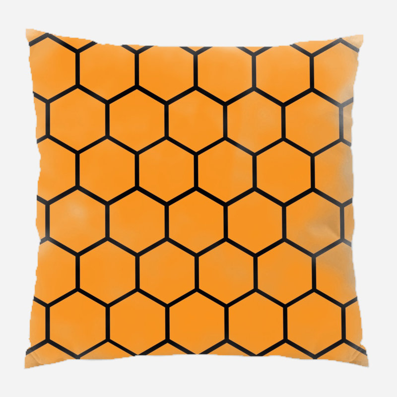 Coussin en nid d’abeille, Intérieur