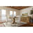 Rustic Honey Round Wood Dining Table