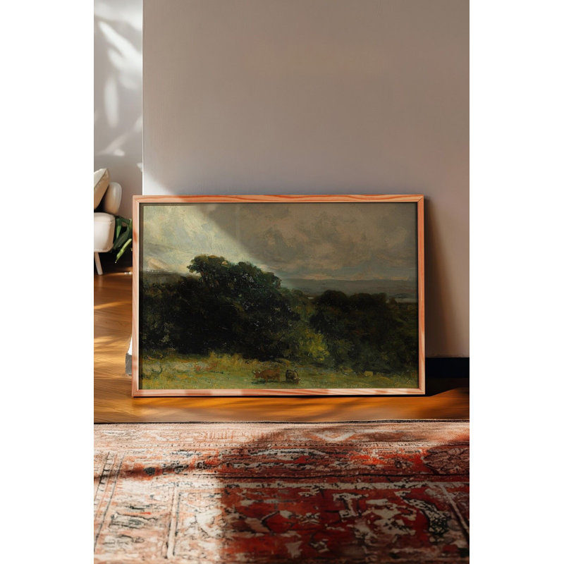 Peinture décorative encadrée