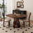 Kiristen American style solid wood dining table-210793775