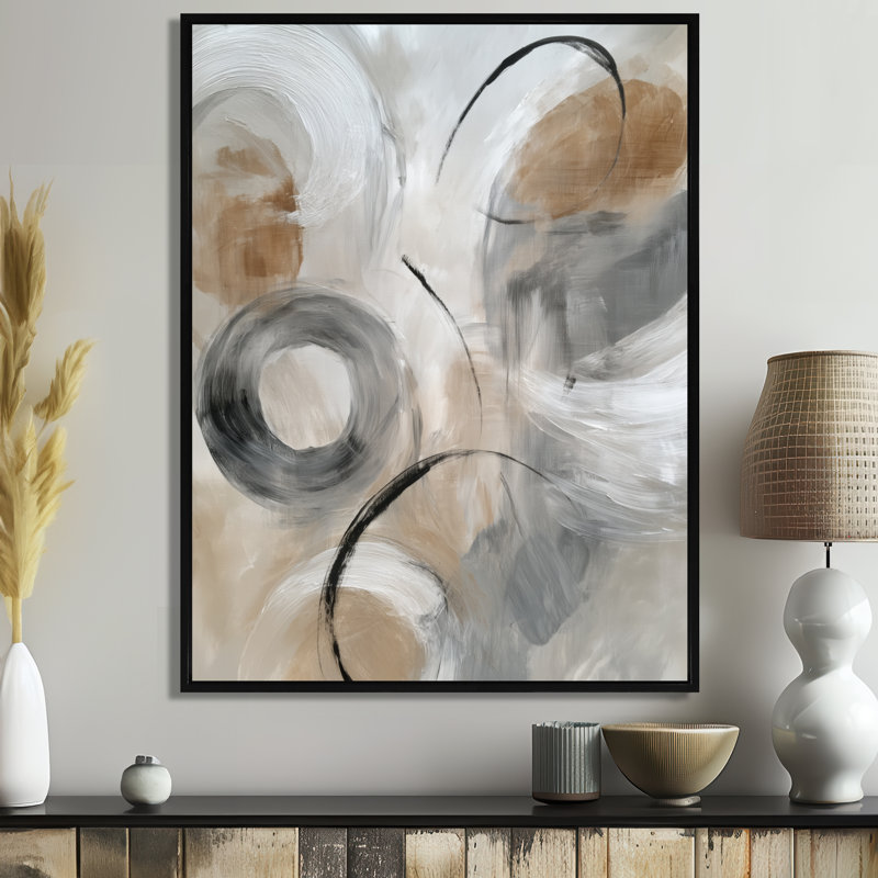 Balance of Dark Force Harmony - Abstract Collages, impressions sur toile, art mural contemporain, H 20 po x l 12 po, Noir
