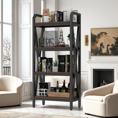 Étagère de rangement à 4 niveaux 56,30 po Bakers Rack