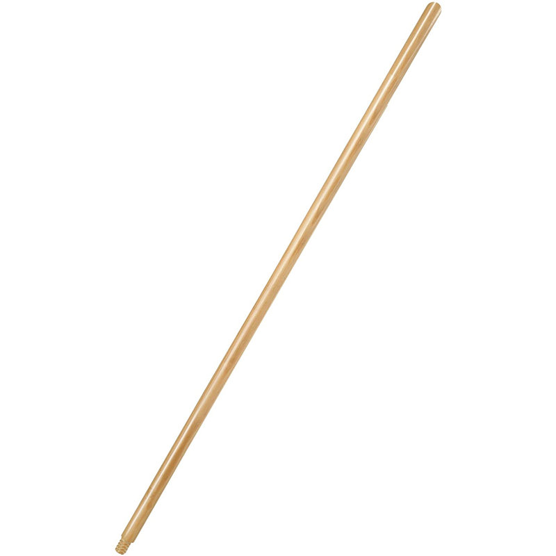 Superio 48" Lacquered Wooden Handle For Mops, Brooms, Etc.