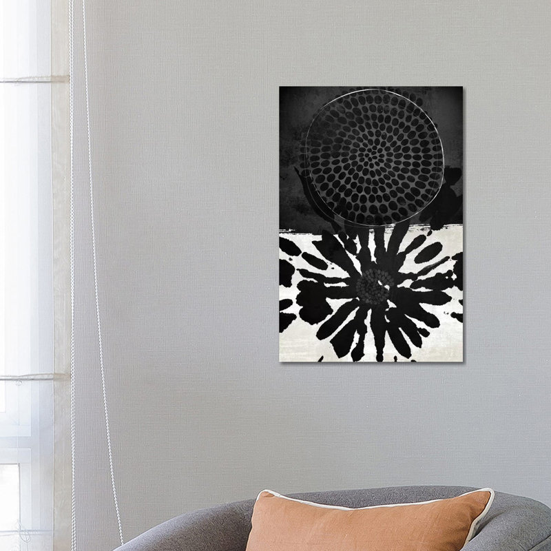 Dot Dotal par Nikki Chu - imprimé, H 26 po x l 18 po x 1,5 po, Toile tendue