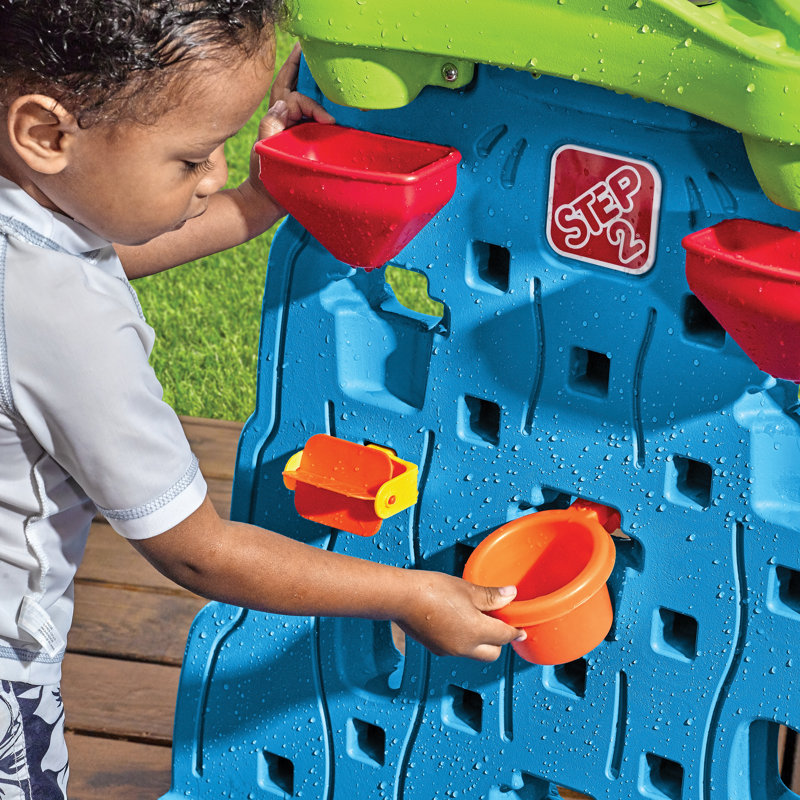 Table à eau avec mur de cascade d'extérieur pour tout-petits Discovery de Step2