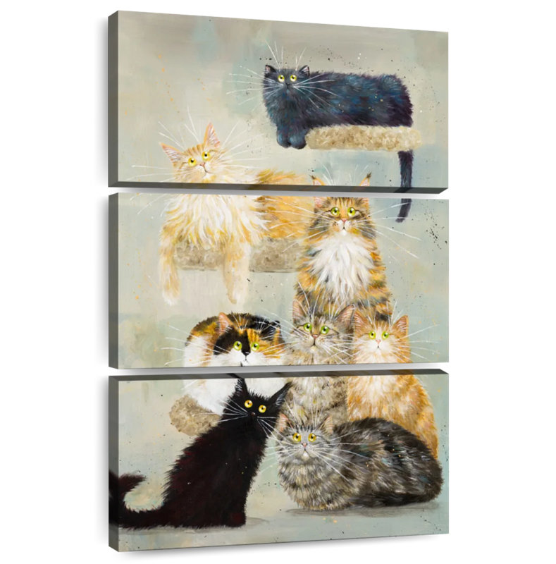 Brampt The Haynes Cats, H 50 po x l 32 po