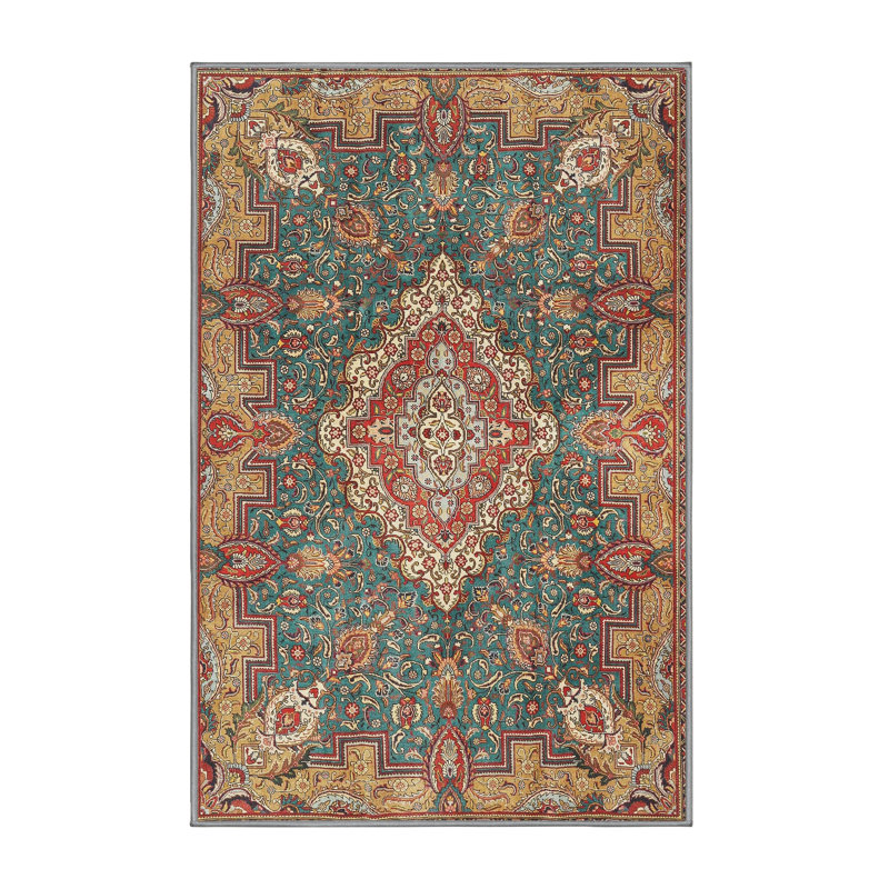 Oriental Indoor Rug, Rectangle 4' x 6'