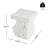 Outdoor Patio Modern Artistry Mgo Side Table, White