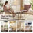 Plush Velvet Upholstered Armchair with Metal Legs-1684486176