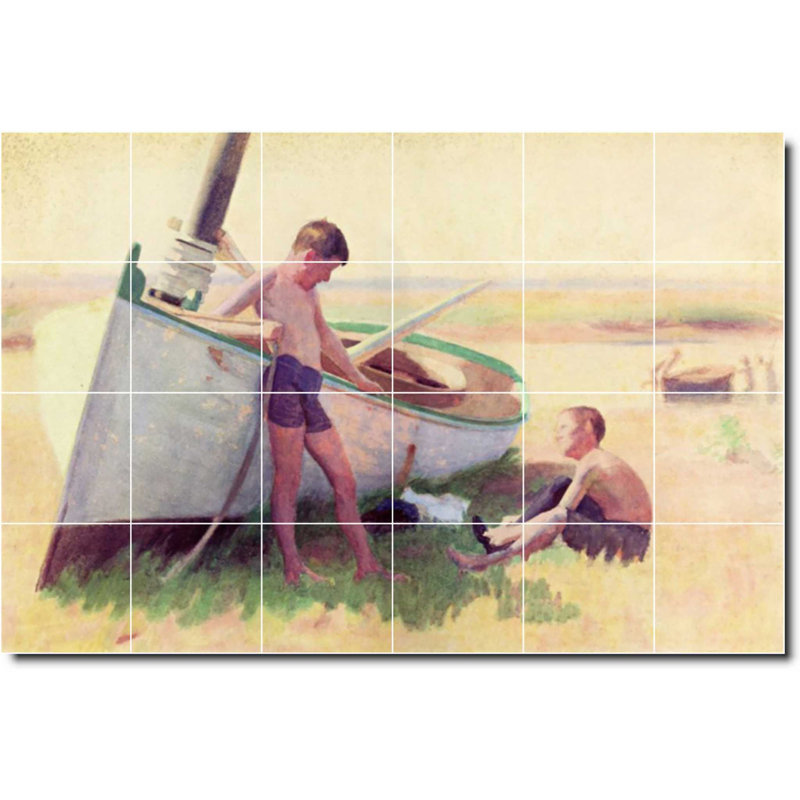 Carreau de céramique décorative 36 po x 24 po 6 po x 6 po, Enfants 284