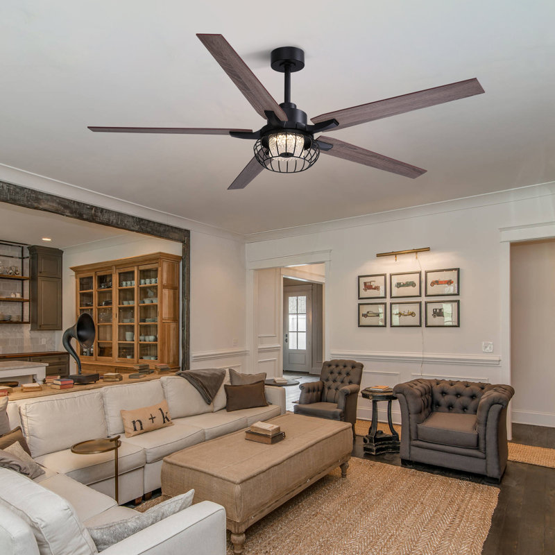 64'' Ceiling Fan With Led Lights