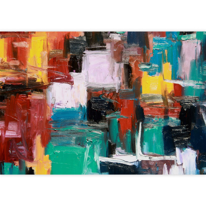 Vibrant Graffi Street Paint Border, 100" L x 144" W