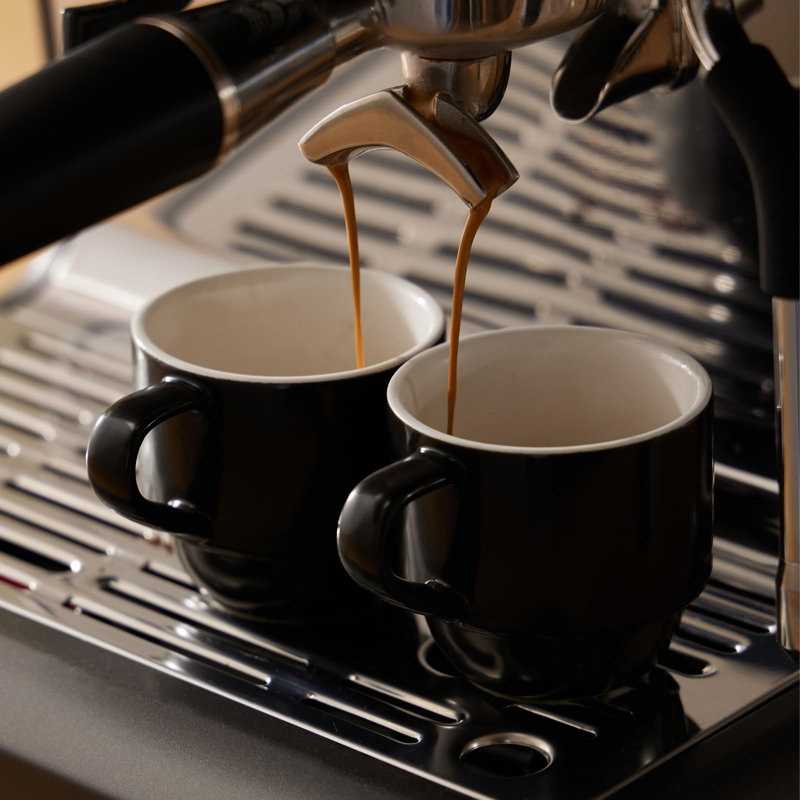 Coffee Cup, Black/Gold