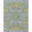 Paradiso Hand Knotted Wool Floral Area Rug in Blue/Gold/Caramel-1760950070