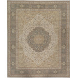 One-of-a-Kind Rectangle 12'2" X 15'1" Hand Knotted Area Rug