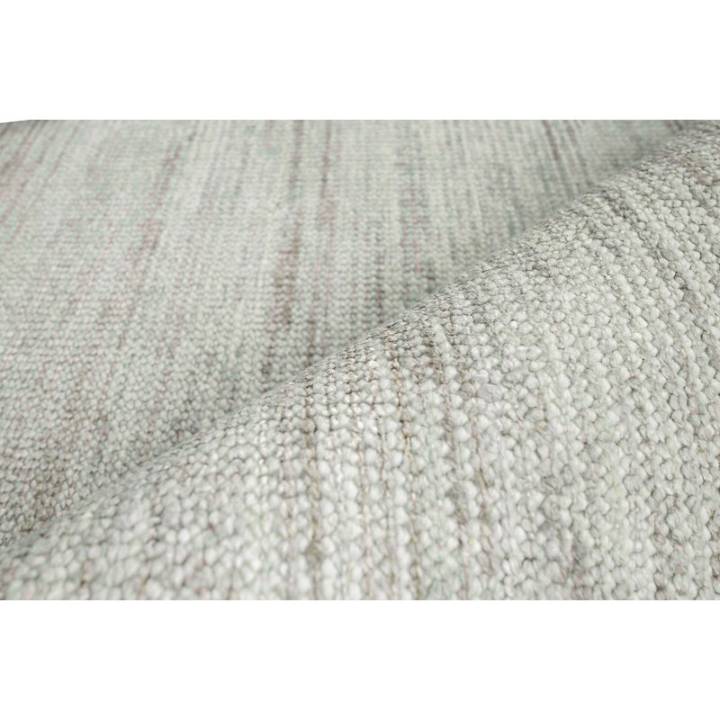 Catalina Area Rug in Turquiose, Square 12', Beige