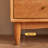 Simple All Solid Wood Cherry Wood Bookcase-110393051