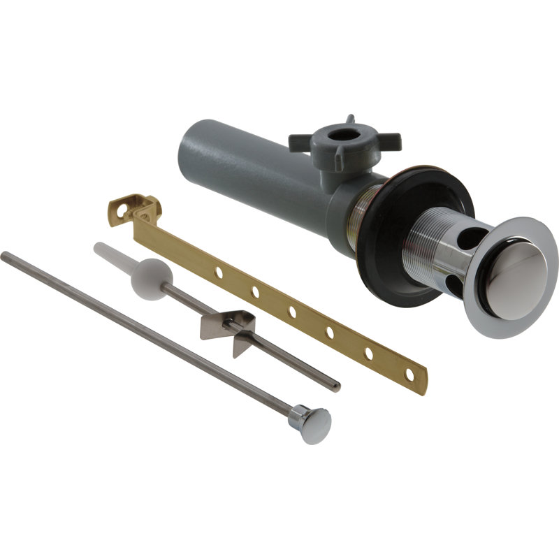 50/50 Pop-Up Bathroom Sink Drain