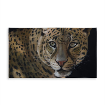 Realistic Fierce Leopard Tablecloth | Indoor/Outdoor Decor