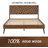 Selvar Queen Size Solid Wood Platform Bed Frame-1794546237-1794546238