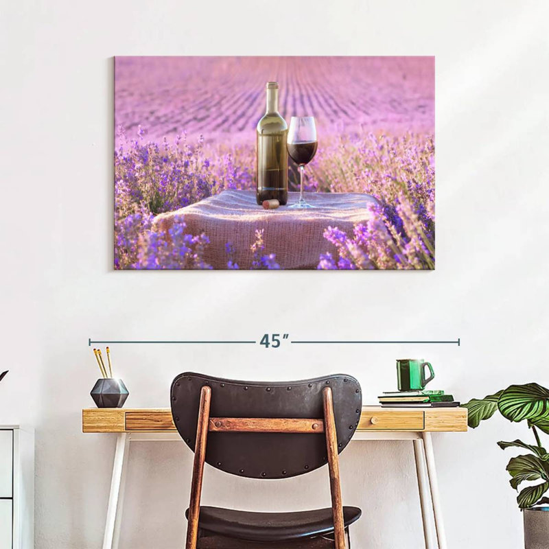Yarlin Wine Romance, 26" H x 39" W
