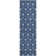 Premium Machine Washable Prisco Navy Rug