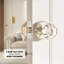 Boutons de porte en cristal Coolnews Retro Elegant Series-61280070