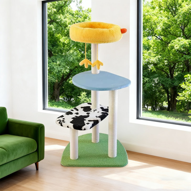 Cute And Fun Multi-Functional Cat Tree