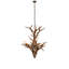 24" Wide Antlers Elk & Mule Deer 4 Light Chandelier