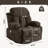 Swinging recliner massage heated sofa-18988521