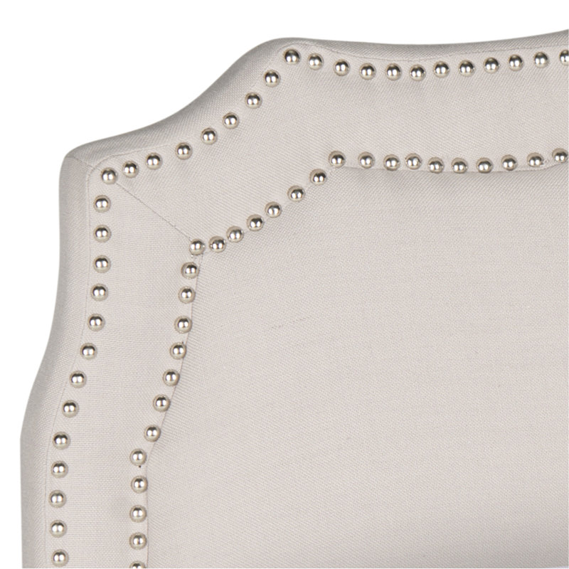 Dehaven Upholstered Headboard, Taupe, Twin