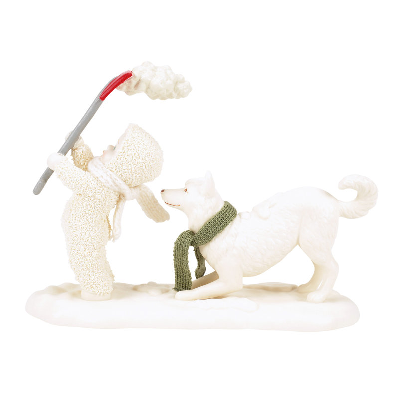Figurine Snowbabies Christmas Jubilee Two Can Play