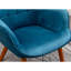 Fauteuil d'appoint Blue Velvet-2001551385