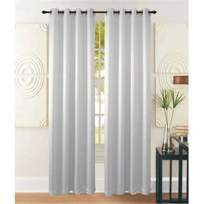 Rideau simple occultant et isolant Dimitri
