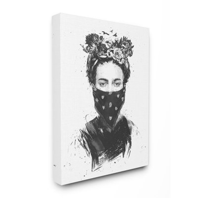 Rebel Girl femelle Empowerment par Balazs Solti - impression d'art graphique