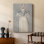 Impression de portrait rétro Cxx - galerie Cavas sur mesure
