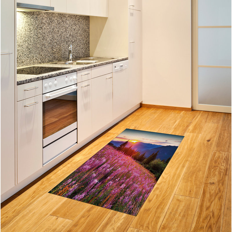 Country High Density Long Fiber Poly Threads Decorative Area Rug Carpet, Rectangle 2'7" x 5'